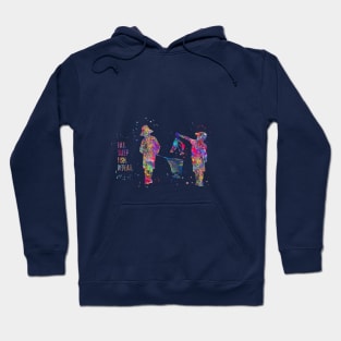 Fishing boy Hoodie